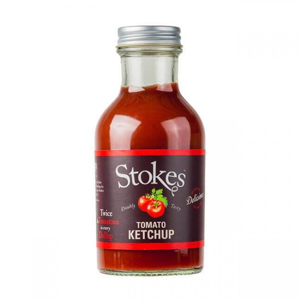 STOKES Real Tomato Ketchup 490ml - Fruchtig-frischer Ketchup 