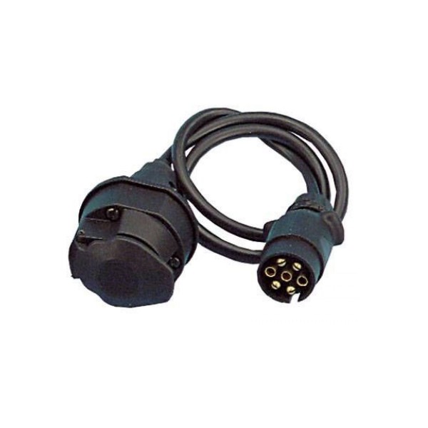 Adapterkabel 100cm - 13pol Kupplung auf 7pol Stecker SD13 auf S7