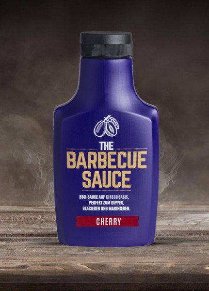 THE BARBECUE SAUCE - CHERRY - auf Kirschbasis - 390g Flasche