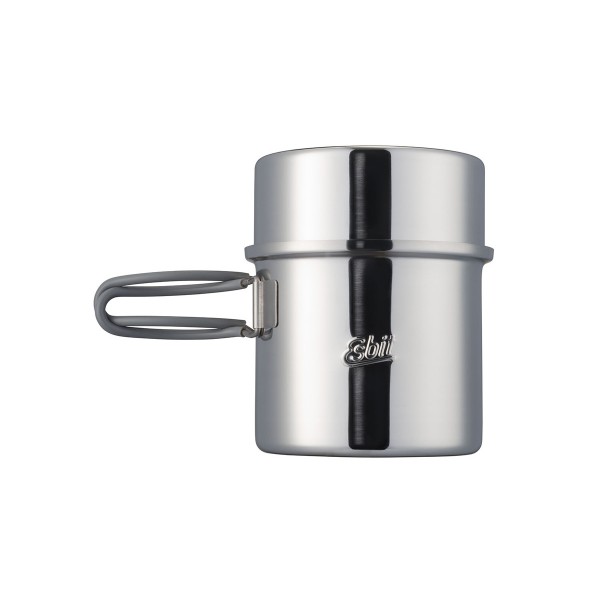 ESBIT Edelstahl Topf, 1L - Klappgriffe - rostfrei - robust