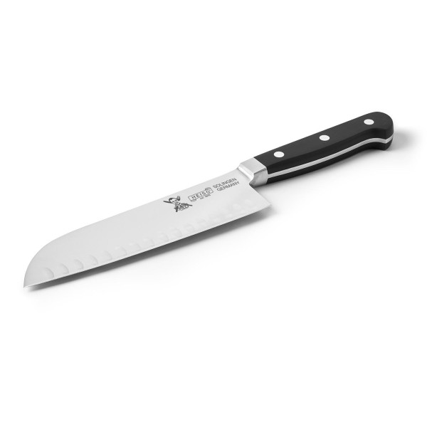 Klaus Grillt Santokumesser 18cm Klinge - 30cm Gesamtlänge - Kullenschliff - SOLINGEN