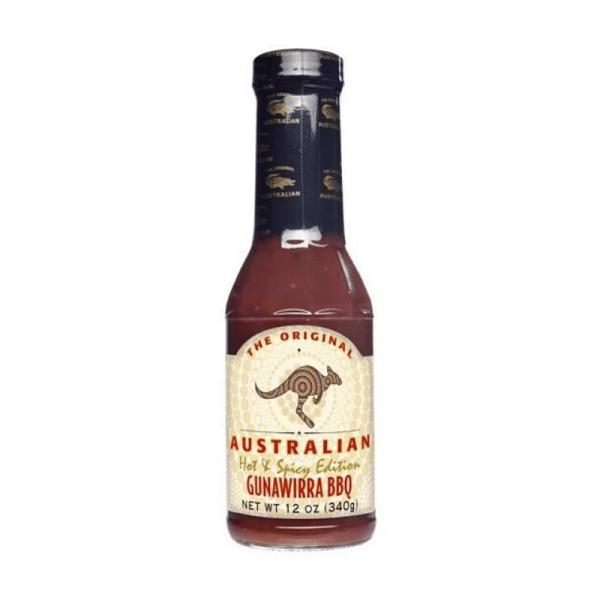 The Original Australian Hot & Spicy BBQ Sauce 355ml scharf mit rauchiger Note