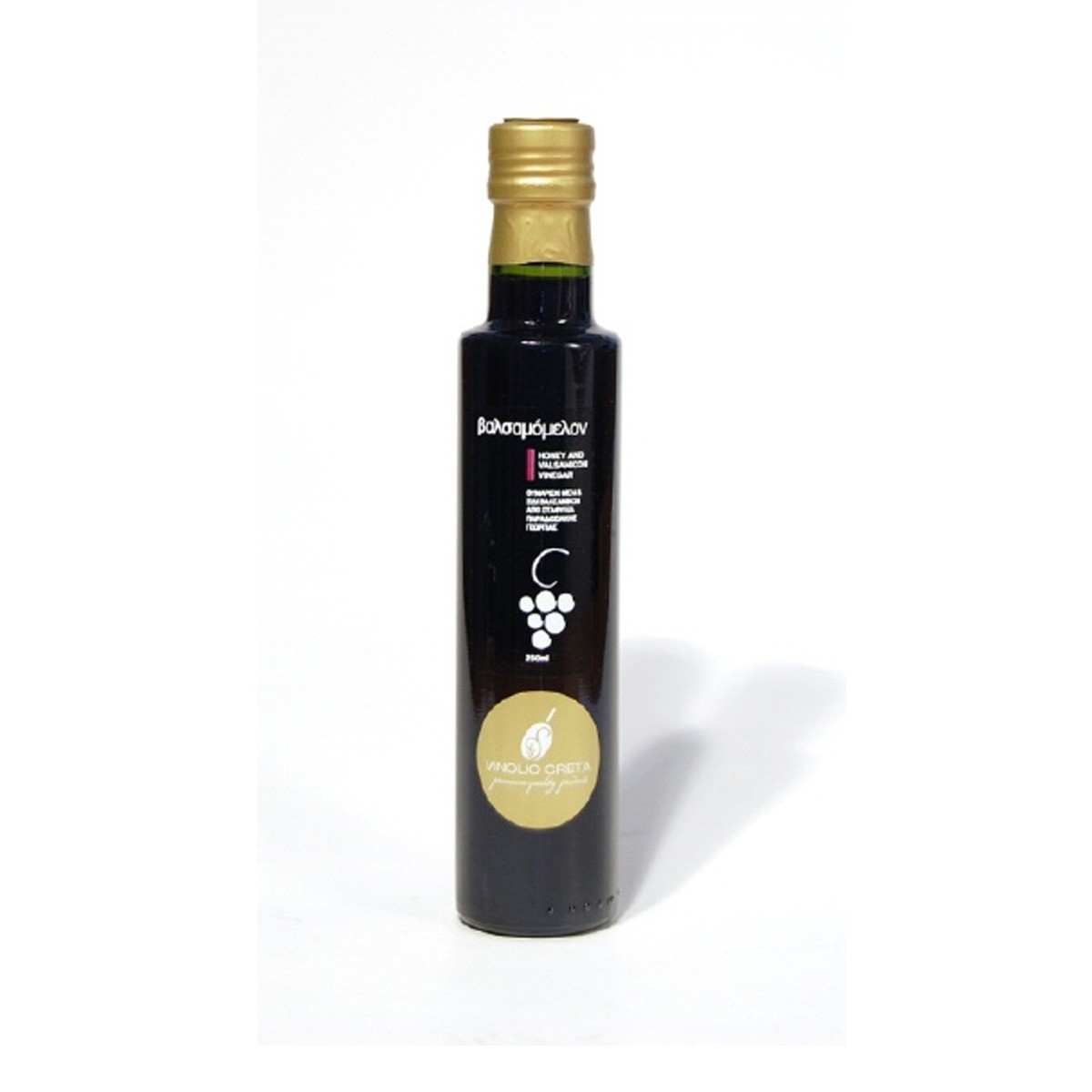 KretaNatura Balsamico Essig verfeinert mit Thymian Honig - 250 ml - aus Kreta