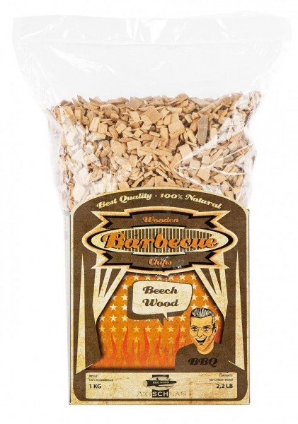 Axtschlag Buche Räucherchips 1Kg