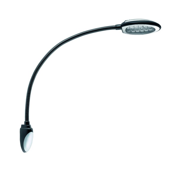 LED Leselampe Schwanenhals - 32,5cm lang - 12V 1,9W - 192lm - Schalter