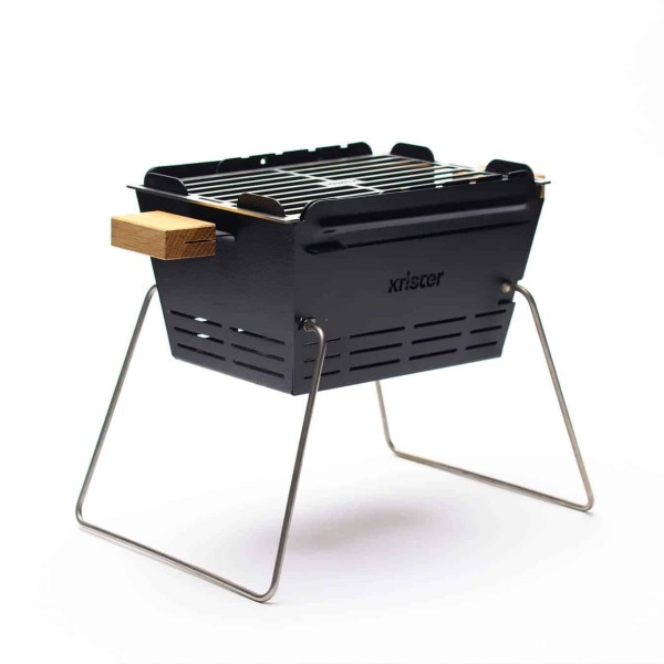 KNISTER Grill small - mobiler Holzkohlegrill - MADE IN GERMANY