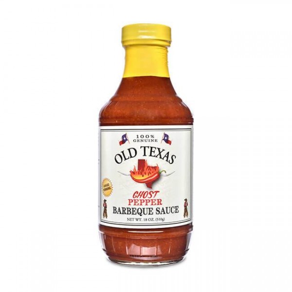 Old Texas Ghost Pepper BBQ Sauce - 455ml feurige BBQ Sauce 44