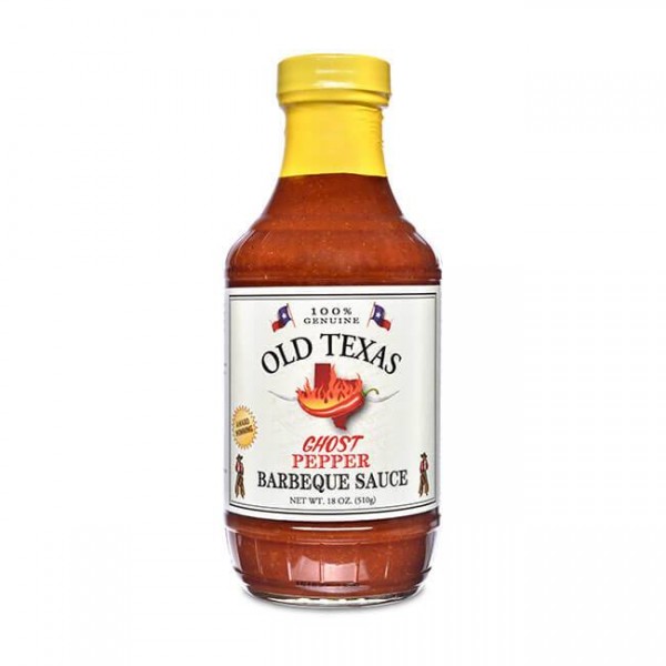 Old Texas Ghost Pepper BBQ Sauce - 455ml feurige BBQ Sauce