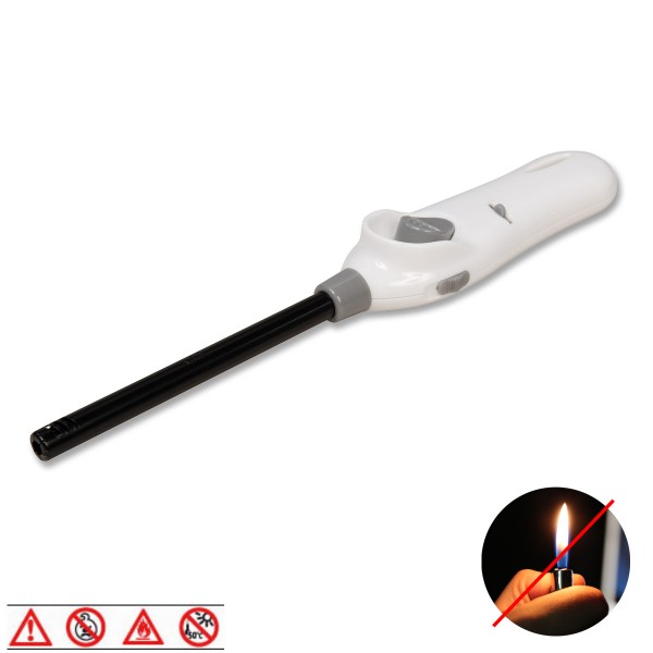 Stabfeuerzeug - 26cm - Ideal zum sicheren Anzünden von Grill, Kamin, Kerzen, Fackeln etc.
