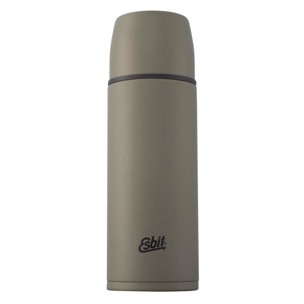 ESBIT Edelstahl Isolierflasche, 1L, Olivgrün