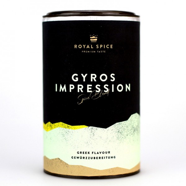 Royal Spice - GYROS Impression - typisch griechische Gewürzmischung, 120g Dose