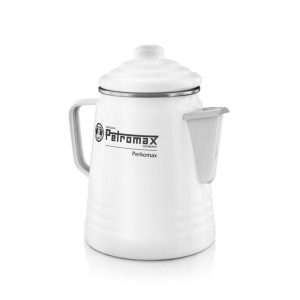 Petromax Perkolator per-9-w - Kaffee Tee Kanne - 1,3l - weiß