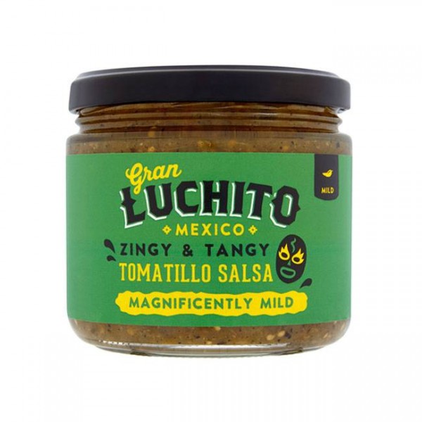 Gran Luchito - Tomatillo Salsa 300g - Mexikanische Salsa, fruchtig & leicht scharf