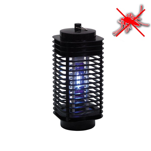 Insektenvernichter mit UV Lampe - wirkt zuverlässig in großem Umkreis - inkl. 2W Lampe