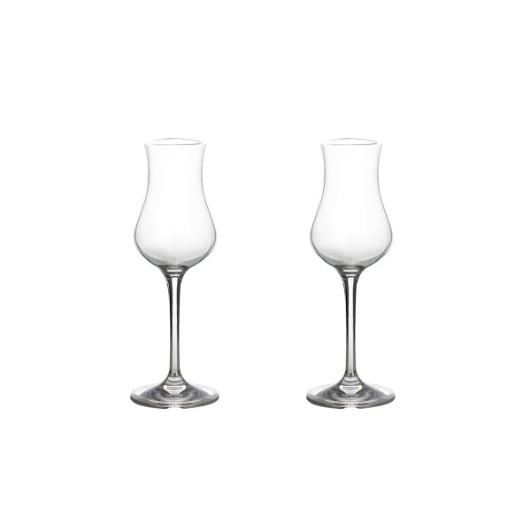 2 x Grappaglas bruchfestem Polycarbonat - 100ml