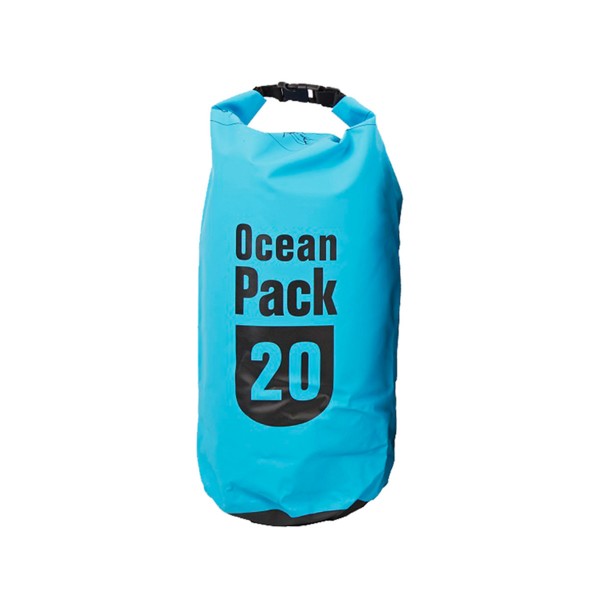 OCEAN PACK 20 Liter blau - wasserfester Beutel
