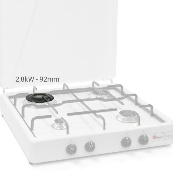 PARKER Brennerdeckelauflage für Gaskocher (für Hauptbrenner 2,8kW) - 92mm
