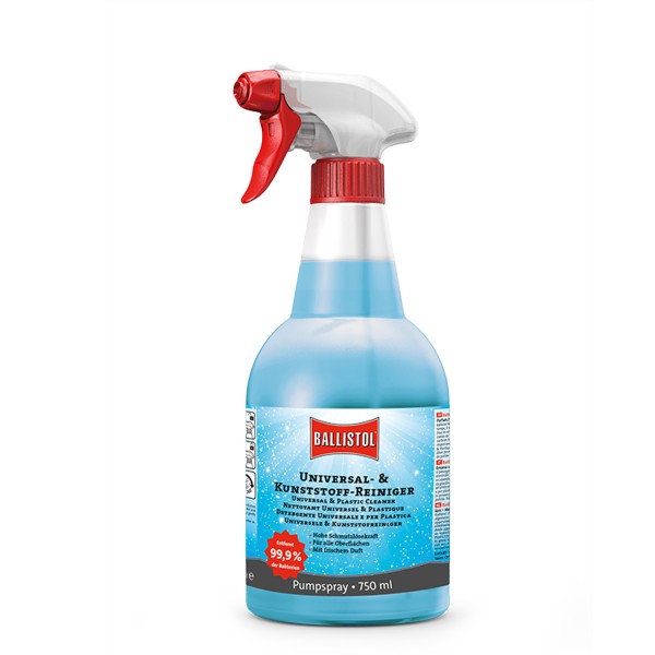 Universal- und Kunststoffreiniger - 750ml Pumpspray