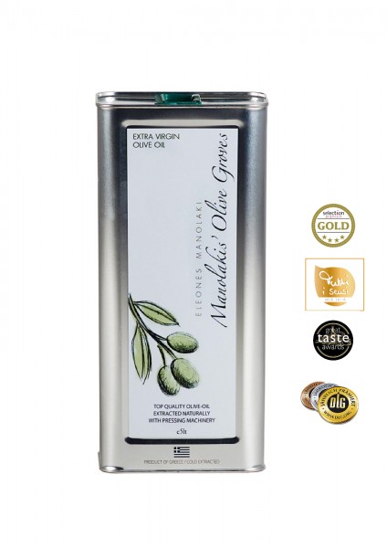 KretaNatura 5 Liter Extra Natives Olivenöl aus Kreta