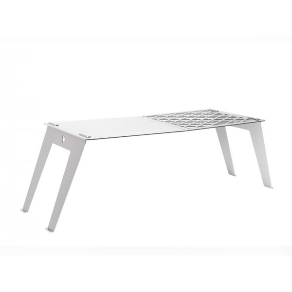 FENNEK 4FIRE - mobiler, demontierberer Grillrost - 100% Edelstahl - 55x24cm - MADE IN GERMANY