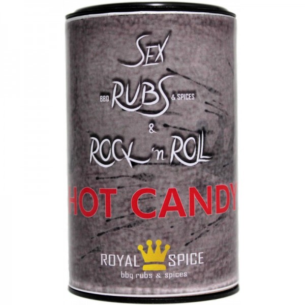 Royal Spice - Hot Candy, Süß-scharfer Himbeer Rub, Sex Rubs and Rocknroll, 100g Dose