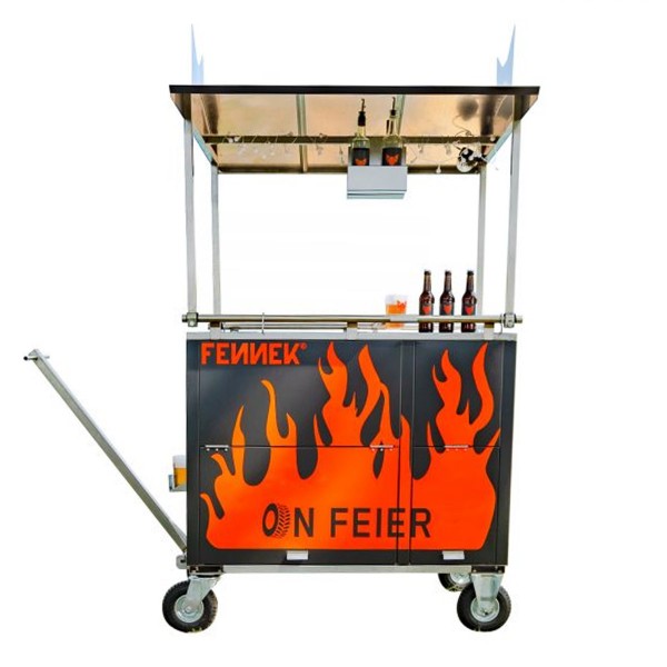 FENNEK - PARTY BOLLERWAGEN - mobile Grillstation - Party Komplett KIT