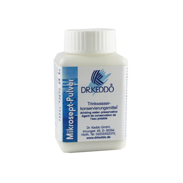 Dr.KEDDO - Mikrosept Trinkwasserkonservierung- 100mg Pulver - 100g/10.000 Liter