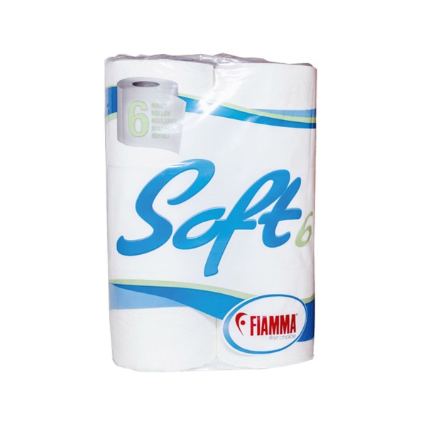 FIAMMA Toilettenpapier - 2-lagig, superweich und schnell auflösend - ideal für Campingtoiletten