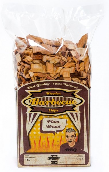 Axtschlag Pflaume Räucher Chips 1Kg