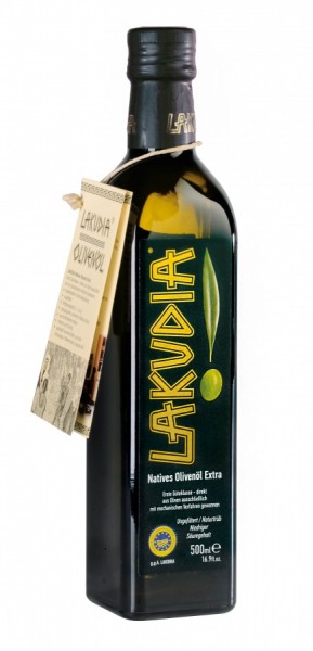 LAKUDIA 500ml Olivenöl Nativ Extra mit Ölspender