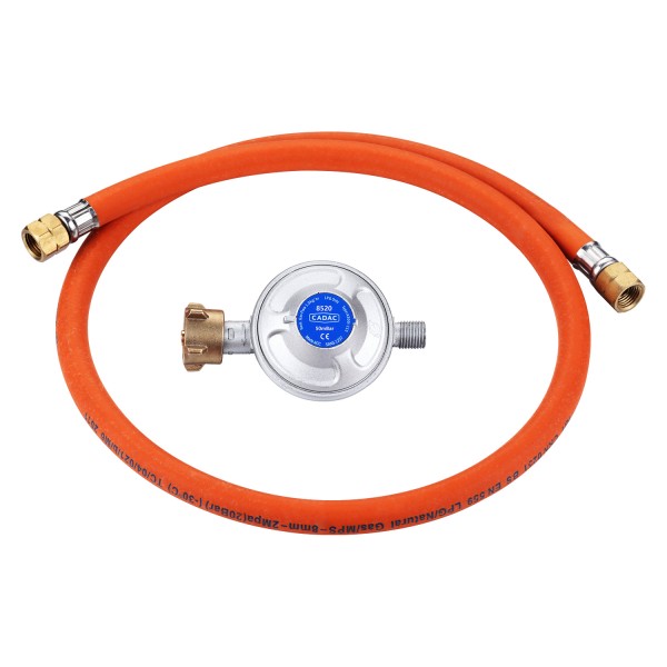 CADAC Universalregler 50mbar - inklusive 85cm Gasschlauch