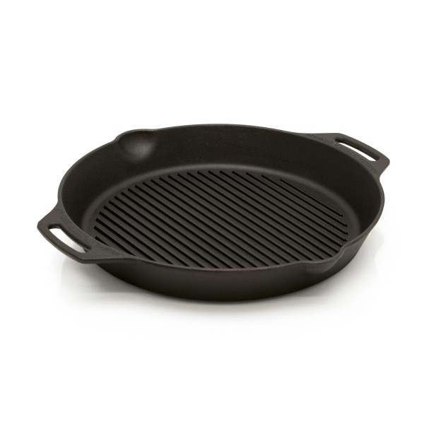 Petromax Grill-/Feuerpfanne gp35h-t - mit 2 Henkeln - D: 35cm - Gusspfanne - 3,5l