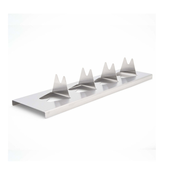 Kartoffel-Rack - Halter für Kartoffel &amp; Co aus Edelstahl - 30 x 8 x 4,5cm - Potato Rack