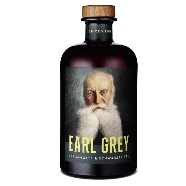 Earl Grey - kräftig herbe Kräuterspirituose - Rum mit schwarzem Tee - 500ml