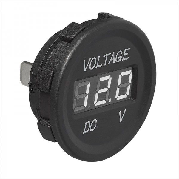 Einbau-Voltmeter digital 6-30V - Einbaumessgerät 