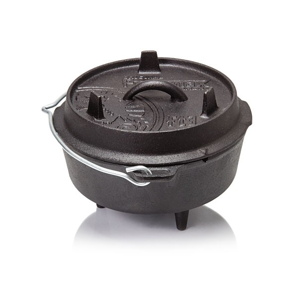 Petromax Feuertopf Dutch Oven ft3 mit Füßen - 1,6L - 1-3 Personen