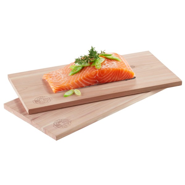 Zedernholz Planken 2 Stück - 30x15cm - Für herrliches Raucharoma - Grillbretter