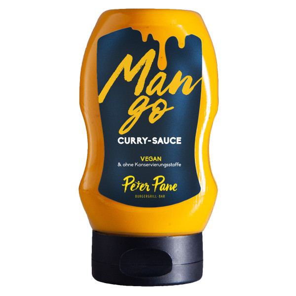 Peter Pane Grillsauce MANGO CURRY - 300ml - vegan - ohne Konservierungsstoffe