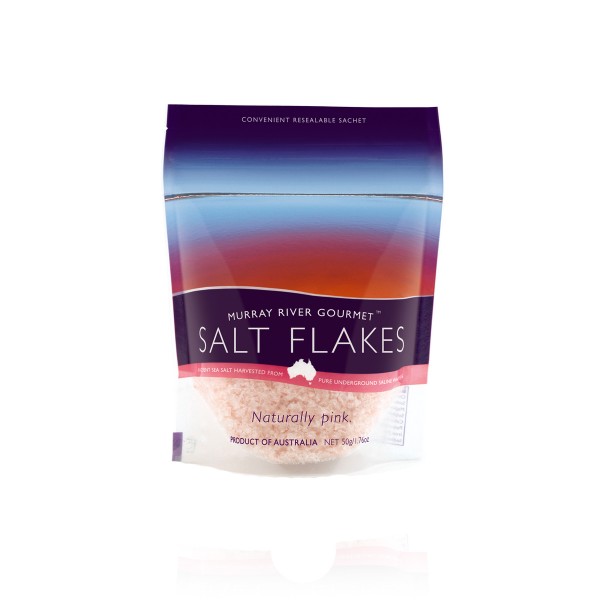 Murray River Salt Flakes - 50 g - feines Fingersalz / Flockensalz