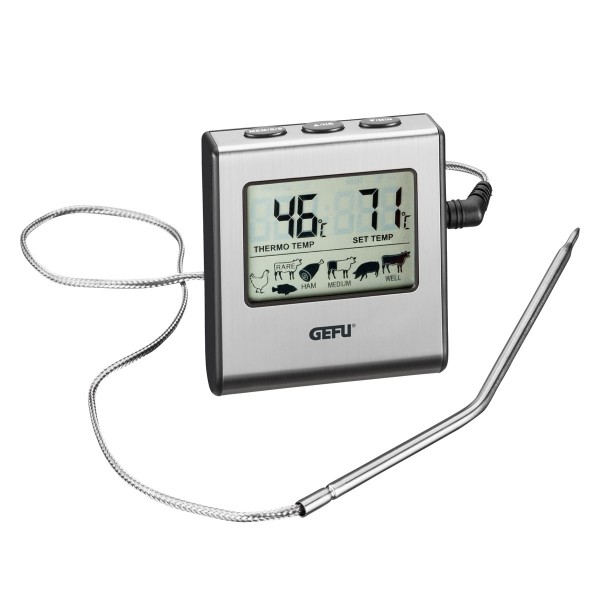 Digitales Grill-& Bratenthermometer TEMPERE - Timer, Programme, Magnetfuß
