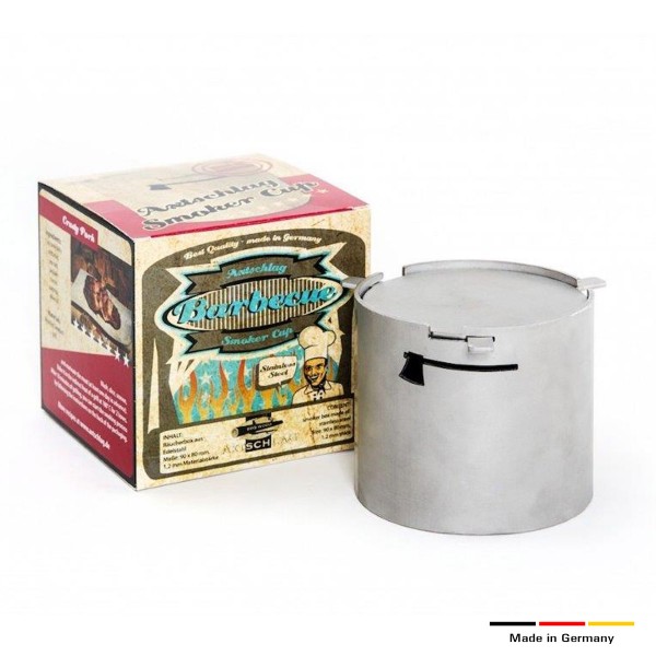 Axtschlag Smoker Cup aus Edelstahl