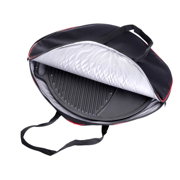 Tasche für Plancha Gussplatte bis 45cm - gefüttert - nur 1,5cm dick