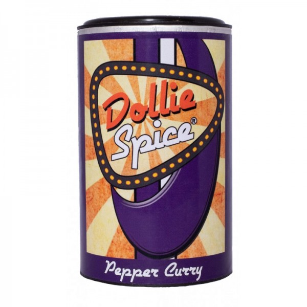 Dollie Spice - Pepper Curry - 120g Dose - Aromatische Zubereitung mit Pfeffer und Curry