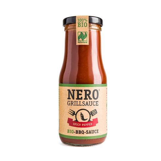 NERO BIO Grillsauce - Spicy Pepper - scharf-würzig mit feiner Chil... 211