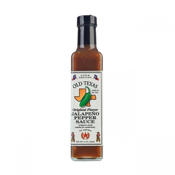 Old Texas Jalapeno Pepper Sauce 250ml scharfe Jalapeno-Chilischoten-Sauce