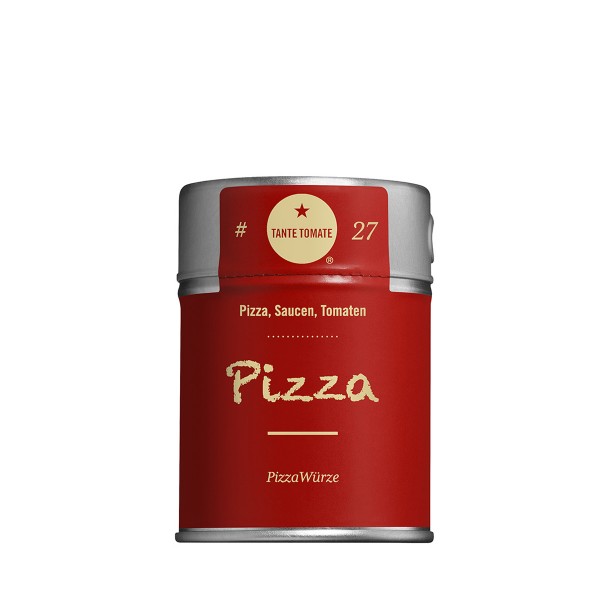 Pizza - Gewürzzubereitung - Für Pizza, Saucen und Tomaten - 40g Streuer