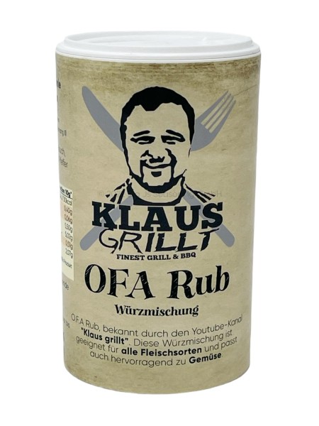 Klaus Grillt OFA Rub 120 g Streuer O.F.A - One for all